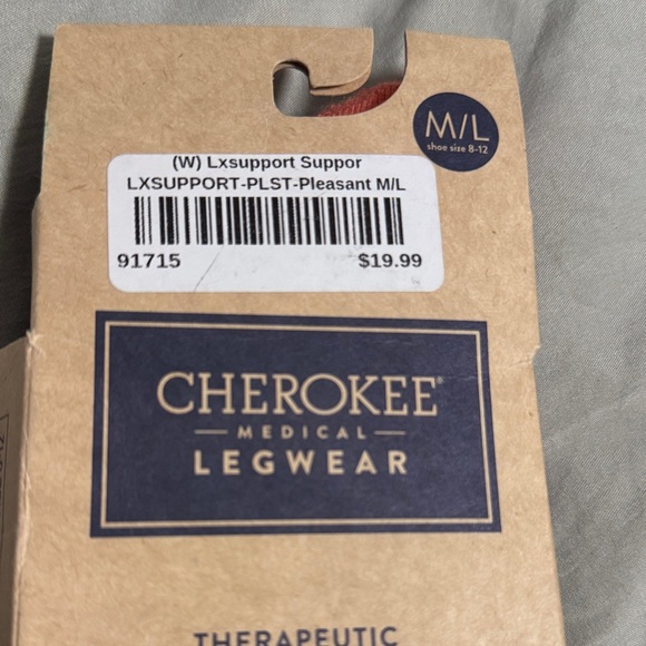 Cherokee Multicolor Diamond Pattern Compression Socks - Picture 3 of 3